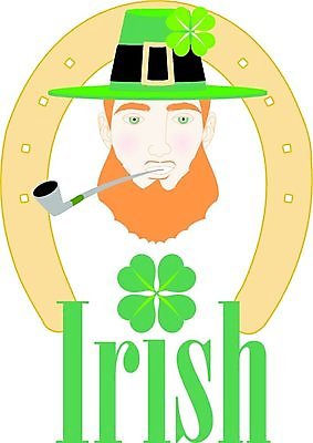 EPS 해외이미지 클립아트 유럽 문화 얼굴 일러스트 휴가 영국 수염 사람 초록색 빛 머리 검은색 행운 황금 토끼풀 만화 북쪽 아일랜드 패티 빨간머리 전국 편자 해외202004 해외일러스트 식물 헤어스타일 나라 컬러 컨셉 신체부위 방향 말발굽 파일형식 벡터 이미지허브