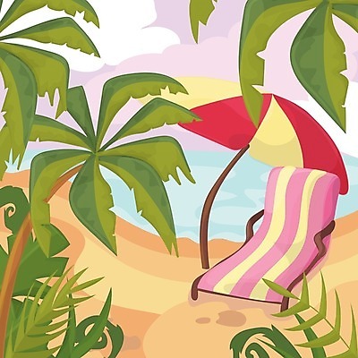 EPS 해외이미지 나무 디자인 파도 바다 섬 백그라운드 잎 일러스트 휴가 풍경 해변 사람없음 야외 그래픽 물 여름 야자수 파라솔 휴양지 선베드 해외202004 해외일러스트 자연요소 식물 계절 의자 장소 파일형식 벡터 이미지허브