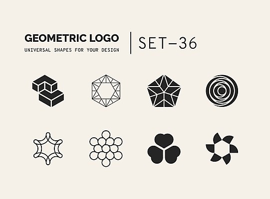 EPS 해외이미지 문양 디자인 별 선 일러스트 추상 사람없음 세트 하트 원형 클로버 심볼 라인아트 심플 육각형 지오메트릭 해외202004 해외일러스트 자연요소 모양 도형 무늬 파일형식 벡터 이미지허브