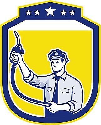 EPS 해외이미지 남자 일러스트 노동자 그래픽 잡기 휘발유 복고 방패 펌프 기르기 노즐 해외202004 해외일러스트 직업 모션 사람 석유 돌봄 파일형식 벡터 이미지허브