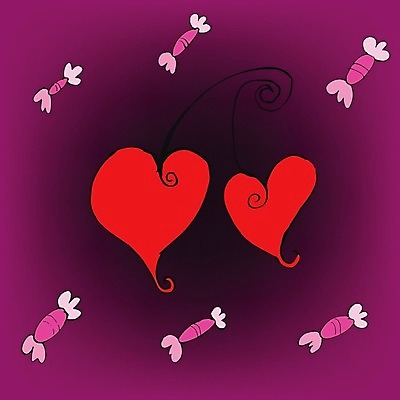 EPS 해외이미지 전통 감정 일러스트 결혼식 추상 발렌타인데이 사탕 사랑 장식 빨간색 하트 체리 낙서 스케치 심볼 사인 그림 손그림 큐피드 웅장함 해외202004 해외일러스트 모양 컬러 결혼 무늬 과일 데이이벤트 디저트 미술 파일형식 벡터 이미지허브