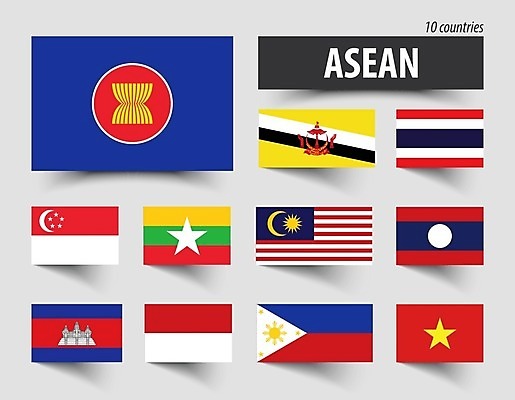 EPS 해외이미지 아시아 백그라운드 스티커 일러스트 태국 사람없음 경제 세트 세계 깃발 베트남 인도네시아 캄보디아 라오스 말레이시아 싱가폴 미얀마 해외202004 해외일러스트 나라 동남아시아 파일형식 벡터 이미지허브