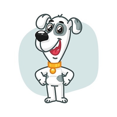 EPS 해외이미지 동물 캐릭터 디자인 일러스트 털 미술 미소 그래픽 반려동물 기쁨 인사 점 개 엉덩이 만화 가득함 허리 코 클립 귀 마스코트 캐리커처 해외202004 해외일러스트 일러캐릭터 감정 포유류 문화예술 표정 신체부위 예절 그림 파일형식 벡터 이미지허브