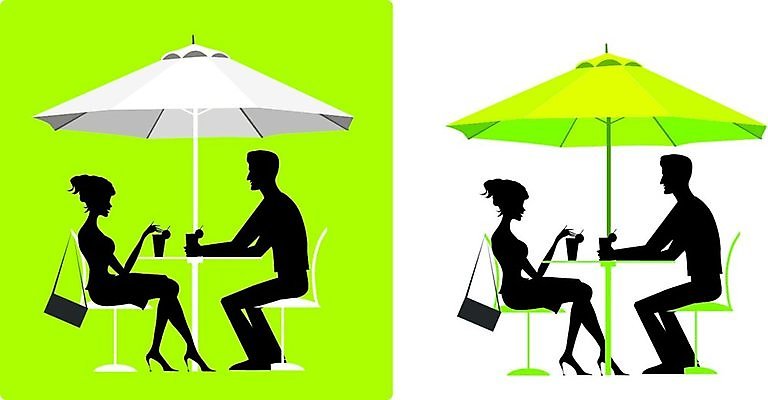 EPS 해외이미지 라이프스타일 커플 여자 남자 행복 실루엣 커피 음료 음식 의자 일러스트 우산 비즈니스 탁자 사람 앉기 야외 초록색 여름 상점 식당 검은색 식사 저녁식사 카페 바 먹기 카페테리아 점심식사 스타일 해외202004 해외일러스트 계절 감정 컬러 가구 관계 모션 촬영기법 생활 파일형식 벡터 이미지허브