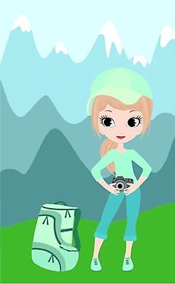 EPS 해외이미지 행복 스포츠 여행 밭 일러스트 배낭 자연 휴가 산 서기 사람 풍경 야외 파란색 여행객 카메라 트래킹 하이킹 운전 자유 바위 청바지 사진사 언덕 캡모자 하이커 해외202004 해외일러스트 모자_잡화 감정 컬러 컨셉 농업 가방 바지 모션 레저 전자제품 돌_바위 작가 생태계 파일형식 벡터 이미지허브