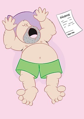 EPS 해외이미지 일러스트 결혼식 남편 세로 비만 붕괴 다리찢기 이혼 못생김 해외202004 해외일러스트 결혼 모션 몸매 파일형식 벡터 이미지허브