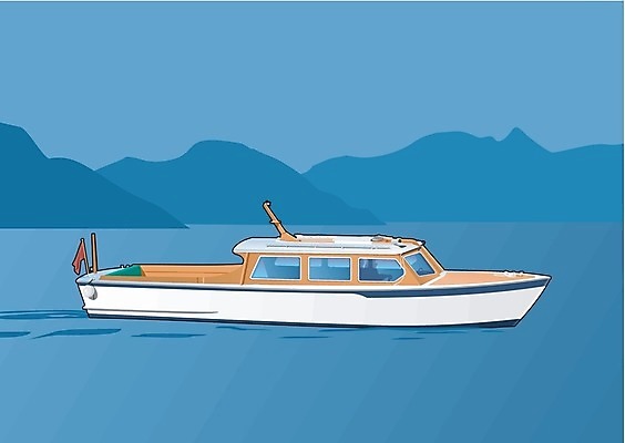 EPS 해외이미지 호수 바다 여행 요트 일러스트 항해 풍경 물 강 흰색 만화 시작 그림 고립 커터 해외202004 해외일러스트 자연요소 컬러 배_교통 파일형식 벡터 이미지허브