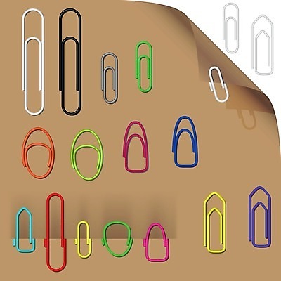 EPS 해외이미지 교육 종이 백그라운드 일러스트 비즈니스 문구용품 집게 그래픽 장식 세트 컬러풀 사무실 라벨 금속 쪽지 공백 장비 공구 잡기 고리 메시지 플라스틱 수집 오브젝트 클립 페이지 시트 판지 고립 얇은 철강 스타일 해외202004 해외일러스트 컬러 모션 재질 프레임 도구 파일형식 벡터 이미지허브