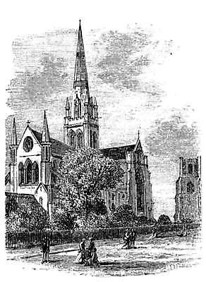 EPS 해외이미지 영어 종교 조각 일러스트 건축양식 유리 잉글랜드 미술 성당 교회 탑 검은색 수확 골동품 종 흰색 얼룩 중세 성자 인쇄 그림 신성 판화 첨탑 종탑 고딕 로마인 사당 순례 옛날 서식스 해외202004 해외일러스트 문자 건축물 건축 컬러 농업 종교건축 재질 문화예술 영국 인종 역사 파일형식 벡터 이미지허브