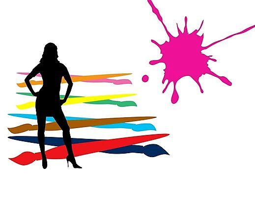 EPS 해외이미지 모델 디자인 여자 컨셉 일러스트 추상 미술 사람 그래픽 파란색 유행 상점 스파 페인트 화장품 붓 화려 우아함 떨어짐 그림 고립 스타일 해외202004 해외일러스트 컬러 무늬 문화예술 뷰티 파일형식 벡터 이미지허브