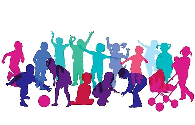 EPS 해외이미지 행복 어린이 포즈 일러스트 학교 가족 놀이 웃음 사람 친구 컬러풀 축제 유치원 놀이방 기쁨 해외202004 해외일러스트 교육 감정 컬러 관계 표정 파일형식 벡터 이미지허브