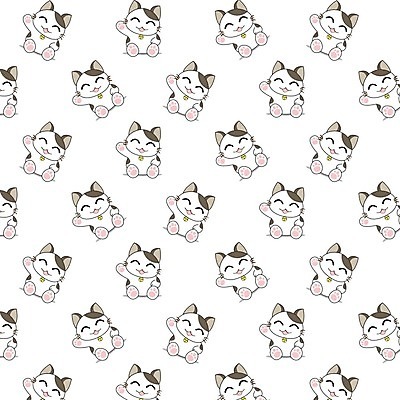 EPS 해외이미지 동물 캐릭터 디자인 행복 종이 백그라운드 패턴 일러스트 벽지 미술 그래픽 장식 반려동물 고양이 흰색 아기 만화 질감 해외202004 해외일러스트 일러캐릭터 감정 컬러 무늬 포유류 문화예술 사람 파일형식 벡터 이미지허브