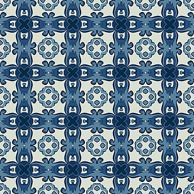 EPS 해외이미지 디자인 백그라운드 패턴 일러스트 벽지 추상 파란색 소용돌이 그늘 포르투갈 타일 복고 정사각형 해외202004 해외일러스트 도형 유럽 컬러 무늬 회오리 파일형식 벡터 이미지허브