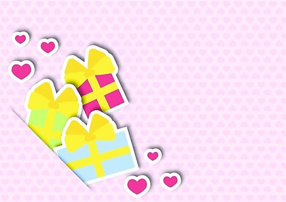 EPS 해외이미지 기념일 행복 리본 백그라운드 일러스트 기념 프레임 선물 상자 놀람 축하 신용카드 생일 해외202004 해외일러스트 감정 컨셉 표정 이벤트 금융 파일형식 벡터 이미지허브