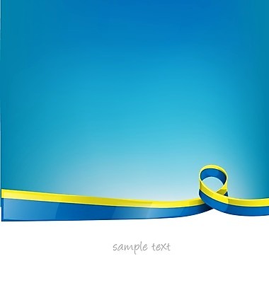 EPS 해외이미지 템플릿 디자인 배너 유럽 포스터 리본 백그라운드 컨셉 일러스트 추상 아이디어 선물 미술 그래픽 파란색 노란색 줄무늬 공백 자유 흰색 축하 깃발 인사 선거 알림 심볼 사인 활 애국심 휘장 독립 우크라이나 전국 해외202004 해외일러스트 나라 컬러 무늬 문화예술 예절 민주주의 파일형식 벡터 이미지허브