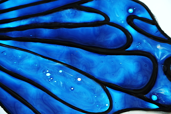 포토 JPG 해외이미지 디자인 백그라운드 유리 표면 사람없음 장식 파란색 빛 흐름 원형 투명 해외202004 해외포토 도형 컬러 컨셉 재질 파일형식 이미지허브