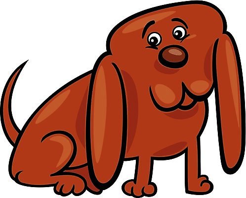 EPS 해외이미지 캐릭터 일러스트 앉기 사람없음 반려동물 갈색 귀여움 개 만화 해외일러스트 일러캐릭터 동물 컬러 컨셉 포유류 모션 파일형식 벡터 이미지허브