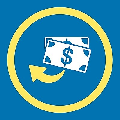 EPS 해외이미지 지폐 돈 일러스트 비즈니스 화살 금융 쇼핑 픽토그램 달러 원형 선택 왼쪽 파란배경 롤 반전 취소 고립 되감기 상형문자 옛날 환불 회복 해외202004 해외일러스트 도형 문자 백그라운드 컨셉 경제 파란색 재산 방향 파일형식 벡터 이미지허브