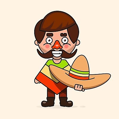 EPS 해외이미지 캐릭터 전통 디자인 남자 행복 문화 얼굴 음식 패턴 일러스트 고추 멕시코 미술 미소 사람 여러명 그래픽 파티 식당 공백 뜨거움 유머 카우보이 만화 심볼 콧수염 그림 코믹 히스패닉 솜브레로 고립 마스코트 스페인어 캐리커처 해외202004 해외일러스트 일러캐릭터 모자 감정 다수 북아메리카 무늬 채소 문화예술 수염 표정 이벤트 신체부위 상점 전통의상 파일형식 벡터 잡화 아메리카 대륙 이미지허브