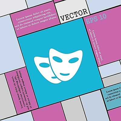 EPS 해외이미지 전통 디자인 행복 실루엣 얼굴 백그라운드 일러스트 추상 가면 미술 미소 검은색 줄무늬 공백 공연 슬픔 게임 흰색 표현 유머 배우 만화 자르기 극장 심볼 사인 쇼 장면 드라마 연극 가면무도회 비극 우울증 코미디언 평야 해외202004 해외일러스트 직업 감정 컬러 무늬 모션 자연 놀이 문화예술 촬영기법 표정 이벤트 신체부위 질병 연예인 무도회 파일형식 벡터 이미지허브