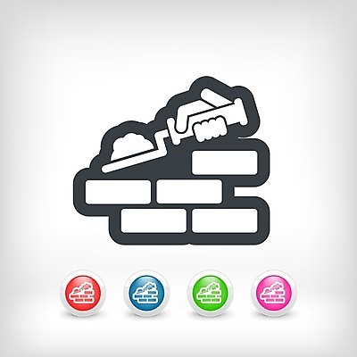 EPS 해외이미지 직업 산업 벽 컨셉 일러스트 건축양식 벽돌 노동자 주택 건물 블록 장비 기구 잡기 업무 수리 실업자 모종삽 심볼 서비스 시멘트 주걱 벽돌담 유지 건축업자 미장 석공 건설근로자 해외202004 해외일러스트 건축물 건축 모션 주방용품 담장 작업 삽 파일형식 벡터 이미지허브