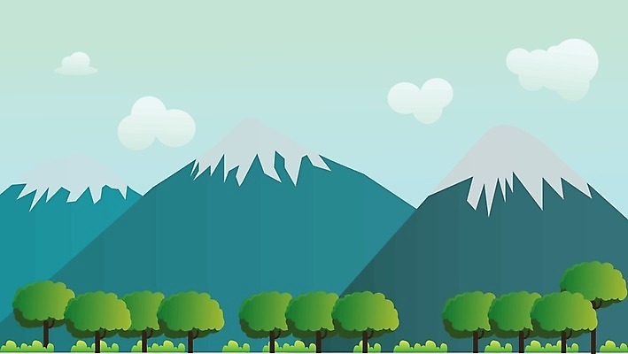 EPS 해외이미지 구름 종이 호수 밭 일러스트 하늘 산 사람없음 물 여름 강 캠핑 숲 언덕 해외202004 해외일러스트 자연요소 계절 농업 레저 파일형식 벡터 이미지허브