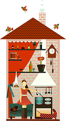 EPS 해외이미지 행복 포스터 백그라운드 일러스트 조류 지붕 주택 건물 그래픽 소파 주방 저녁식사 고양이 커튼 개 편안함 만화 닥스훈트 그림 안락 해외202004 해외일러스트 동물 건축물 감정 컨셉 의자 포유류 반려동물 식사 감각 파일형식 벡터 이미지허브