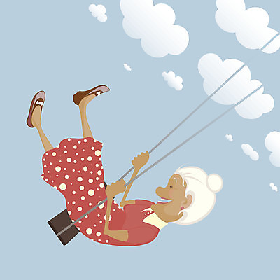 EPS 해외이미지 캐릭터 여자 노년 행복 할머니 일러스트 건강 웃음 야외 자유 유머 만화 은퇴 그네 그림 옛날 조부모 해외202004 해외일러스트 일러캐릭터 감정 컨셉 가족 표정 사람 성인 파일형식 벡터 이미지허브