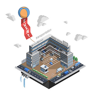 구름 도로 교통수단 백그라운드 교통 일러스트 자동차 버스 이벤트 빌딩 사람없음 트럭 운송업 버스정류장 입체 시설 주차장 풍선 아이소메트릭 국내일러스트 AI파일 자연요소 산업 길 육상교통 교통시설 대중교통 건물 역 파일형식 벡터