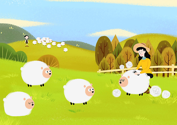 주간 PSD 나무 식물 여자 어린이 일러스트 자연 모녀 사람 초원 성인 야외 두명 울타리 양 양치기 계획 즐거움 상쾌 귀농 양떼 여자만 국내일러스트 자연요소 직업 딸 감정 컨셉 농업 포유류 가족 엄마 담장 생태계 파일형식