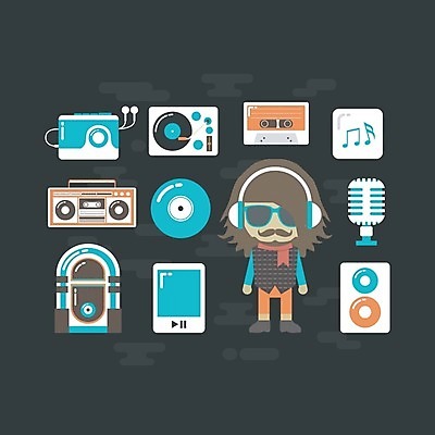 EPS 해외이미지 안경 음악 파도 이어폰 일러스트 노래 수염 거리 힙합 유행 헤드폰 확성기 소리 듣기 수확 CD 춤 레코드 플랫 만화 심볼 마이크 사인 뇌 라디오 복고 디스코 전자 오디오 턴테이블 랩 리듬 옛날 테크노 파스텔톤 힙스터 해외202004 해외일러스트 잡화 패션 바다 컬러 음향기기 농업 모션 문화예술 전자제품 음반 파스텔 파일형식 벡터 산업 학용품 문구용품 오브젝트 이미지허브