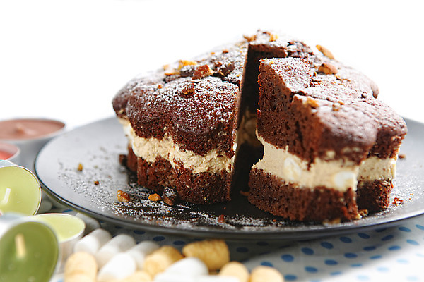 포토 JPG 해외이미지 접시 사람없음 케이크 초콜릿 견과류 달콤 맛 습지 설탕 부드러움 해외202004 해외포토 식기 컨셉 디저트 감각 파일형식 이미지허브