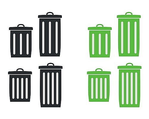 EPS 해외이미지 실루엣 백그라운드 컨셉 일러스트 그래픽 바구니 환경 청결 재활용 쓰레기통 쓰레기 폐기물 컨테이너 버리기 낭비 해고 생태학 엘리먼트 정리함 해외202004 해외일러스트 교육 산업 비즈니스 모션 촬영기법 위생 친환경 파일형식 벡터 이미지허브