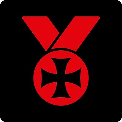 EPS 해외이미지 리본 십자가 스티커 일러스트 성공 픽토그램 라벨 경쟁 우승 황금 플랫 상패 트로피 메달 심볼 흔적 사인 속도 흰배경 군용 정사각형 배지 육군 병정 순위 전사 우표 명예 고립 등급 상형문자 승자 필승 해외202004 해외일러스트 도형 문자 컨셉 군대 프레임 흰색 최고 상 파일형식 벡터 컬러 이미지허브