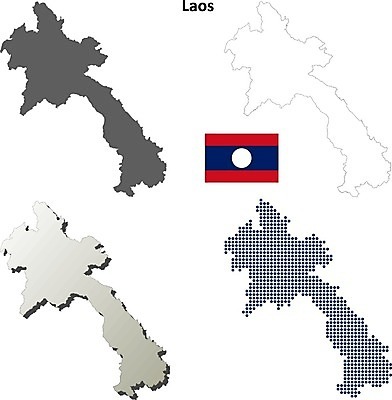 EPS 해외이미지 실루엣 아시아 백그라운드 지도 일러스트 공백 경계선 윤곽 영토 모자이크 라오스 고립 인도차이나반도 디테일 해외202004 해외일러스트 나라 선 촬영기법 경계 파일형식 벡터 이미지허브