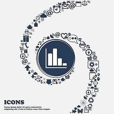 EPS 해외이미지 컨셉 일러스트 비즈니스 성공 그래프 미래 그래픽 금융 경제 판매 자료 흐름 성장 시장 주식 예측 분석 보고서 상승 긍정 이익 진행 고립 골 마케팅 보유 업그레이드 효율 해외202004 해외일러스트 파일형식 벡터 이미지허브