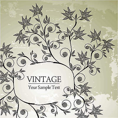 EPS 해외이미지 꽃 백그라운드 잎 라인일러스트 일러스트 프레임 타이포그라피 사람없음 연두색 빈티지 잎줄기 해외202004 해외일러스트 식물 문자 줄기 컨셉 초록색 파일형식 벡터 이미지허브