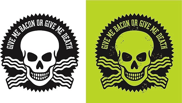 EPS 해외이미지 음식 조각 일러스트 뼈 골격 육류 돼지고기 요리 그래픽 수확 죽음 아침식사 문신 심볼 고민 복고 베이컨 훈제 그런지 해골모형 해로움 해외202004 해외일러스트 감정 컨셉 농업 식재료 모형 식사 파일형식 벡터 이미지허브