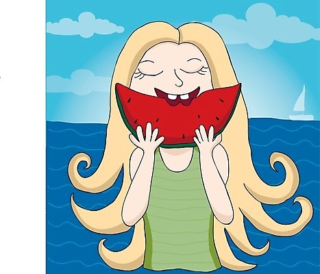 EPS 해외이미지 행복 어린이 음식 조각 백그라운드 다이어트 과일 일러스트 자연 디저트 수박 건강 씨앗 빨간색 초록색 소풍 기쁨 흰색 아기 신선 달콤 멜론 먹기 채식주의자 해외202004 해외일러스트 식물 감정 컬러 모션 사람 야외활동 맛 생태계 채식 파일형식 벡터 이미지허브