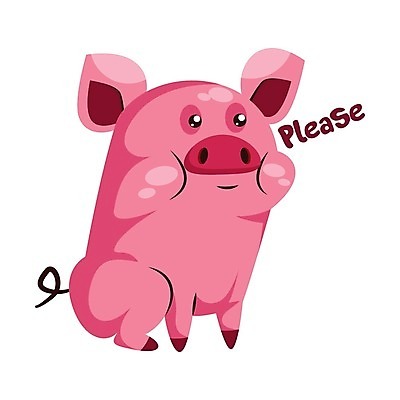 EPS 해외이미지 캐릭터 디자인 얼굴 분홍색 백그라운드 스티커 일러스트 미술 그래픽 컬러풀 흰색 돼지 달콤 낙서 만화 사인 그림 구걸 고립 엘리먼트 해외202004 해외일러스트 일러캐릭터 컬러 포유류 문화예술 신체부위 맛 파일형식 벡터 이미지허브