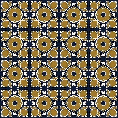 EPS 해외이미지 디자인 백그라운드 패턴 일러스트 벽지 추상 파란색 갈색 어둠 흰색 황금 타일 복고 정사각형 해외202004 해외일러스트 도형 컬러 무늬 파일형식 벡터 이미지허브