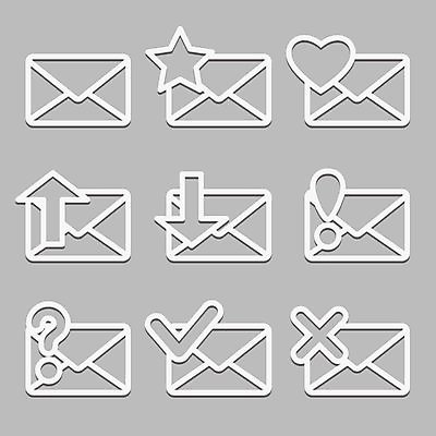 EPS 해외이미지 종이 인터넷 일러스트 비즈니스 통신 봉투 화살 아이디어 세트 글로벌 꼬리표 라벨 자료 웹 정보 오픈 그물 네트워크 메시지 이메일 연결 편지 심볼 서비스 사인 메뉴 심플 뉴스레터 주소 우표 엘리먼트 인터페이스 해외202004 해외일러스트 템플릿 컨셉 프레임 파일형식 벡터 이미지허브