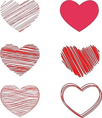 EPS 해외이미지 스티커 일러스트 사랑 사람없음 빨간색 꼬리표 하트 낙서 볼륨 라떼 잔물결 해외202004 해외일러스트 모양 감정 물결 커피 컬러 라벨 파일형식 벡터 이미지허브