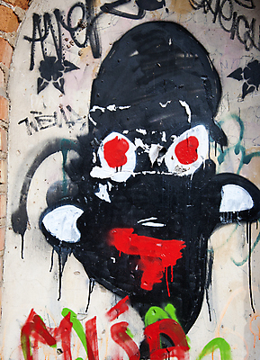 포토 JPG 해외이미지 디자인 외관 문화 벽 백그라운드 추상 거리 미술 사람없음 건물 장식 빨간색 머리 꼬리표 검은색 페인트 표현 도시 거친 그래피티 심볼 그림 질감 분무기 그런지 콘크리트 효과 해외202004 해외포토 건축물 컬러 무늬 문화예술 신체부위 라벨 낙서 파일형식 이미지허브