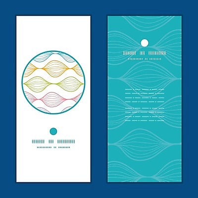 EPS 해외이미지 디자인 배너 패턴 곡선 일러스트 프레임 사람없음 파란색 세트 원형 해외202004 해외일러스트 도형 선 컬러 무늬 파일형식 벡터 이미지허브