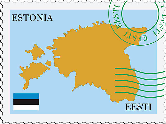 EPS 해외이미지 디자인 배너 종이 지도 인터넷 일러스트 추상 미술 사무실 깃발 편지 우표 에스토니아 해외202004 해외일러스트 유럽 무늬 비즈니스 문화예술 파일형식 벡터 이미지허브