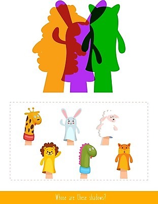 EPS 해외이미지 어린이교육 교육 실루엣 일러스트 미술 사람없음 용 토끼 양 사자 기린 그림 유아교육 여우 학습지 핸드메이드 해외202004 해외일러스트 포유류 문화예술 교재 촬영기법 반려동물 파일형식 벡터 이미지허브