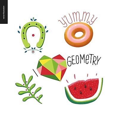 EPS 해외이미지 스티커 일러스트 수박 사람없음 초록색 세트 하트 풀잎 도넛 편자 해외202004 해외일러스트 모양 컬러 잎 과일 디저트 풀_식물 말발굽 파일형식 벡터 이미지허브