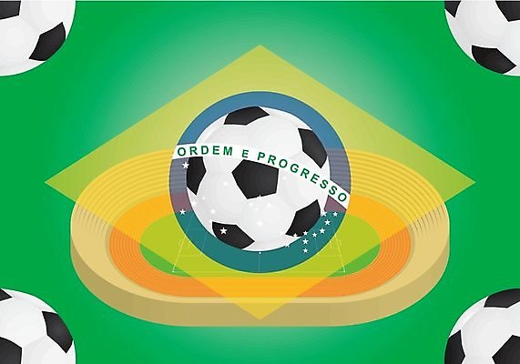 EPS 해외이미지 스포츠 일러스트 공 축구 경기장 깃발 심볼 사인 브라질 브라질사람 해외202004 해외일러스트 스포츠시설 구기 남아메리카 파일형식 벡터 아메리카 시설 대륙 이미지허브