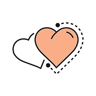 EPS 해외이미지 모양 선 결혼 일러스트 결혼식 추상 발렌타인데이 선물 사랑 그래픽 장식 하트 심볼 사인 열정 스타일 해외202004 해외일러스트 감정 무늬 데이이벤트 이벤트 파일형식 벡터 이미지허브